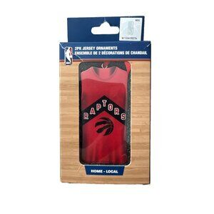 Inglasco 2pk Toronto Raptors Jersey Ornaments